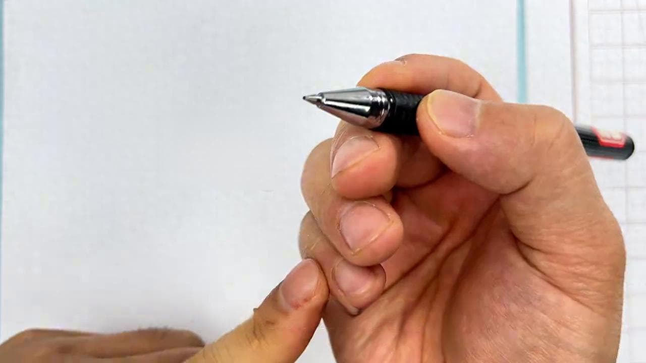 执笔的正确方法和技巧（正确握笔，必须关注3大支点）