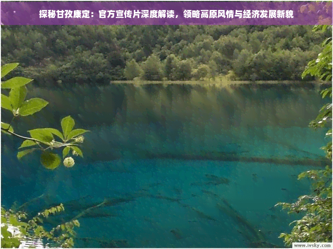 探秘甘孜康定：官方宣传片深度解读，领略高原风情与经济发展新貌