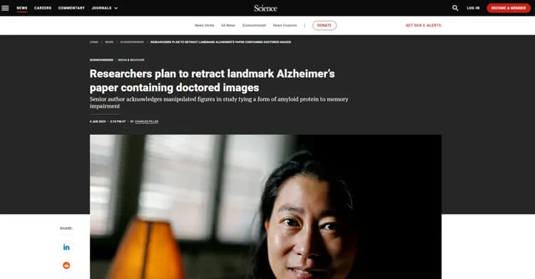 震惊学界！顶刊论文作者承认涉嫌造假，误导一个领域18年！