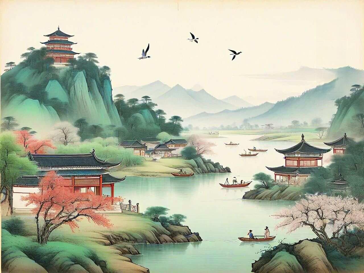 杜牧《江南春》：烟雨楼台与千古情思