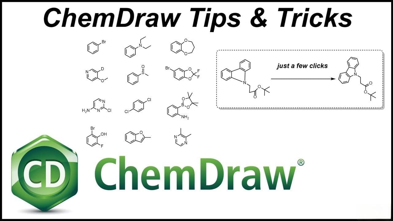 ChemDraw使用指南：边框加粗与方框填充颜色详解