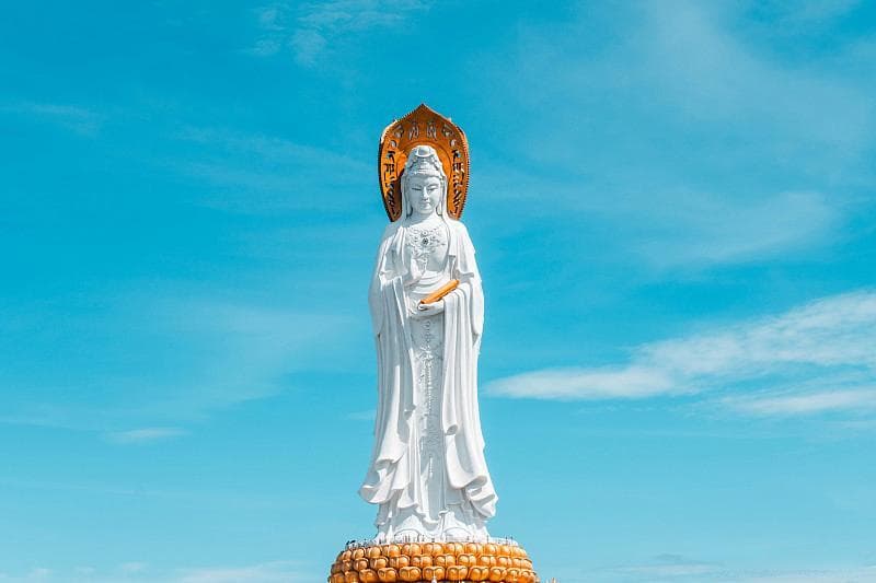 与观音菩萨结缘的10幅对联，为你祈福平安，传递吉祥