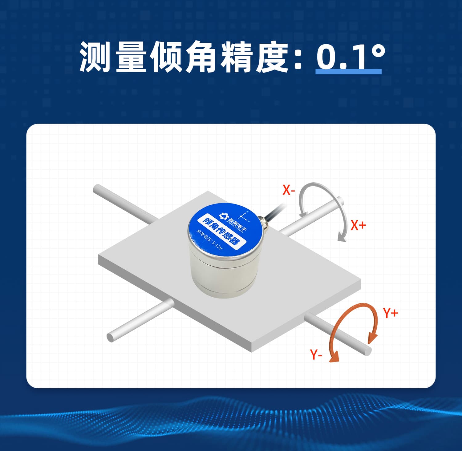 倾角传感器动态与静态性能的区别及应用