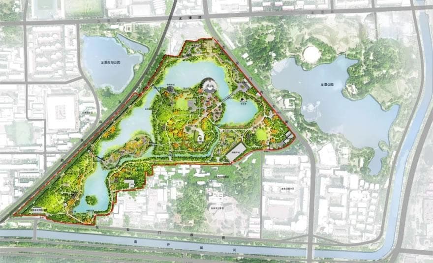 北京龙潭中湖公园景观改造 | 中国建筑设计研究院
