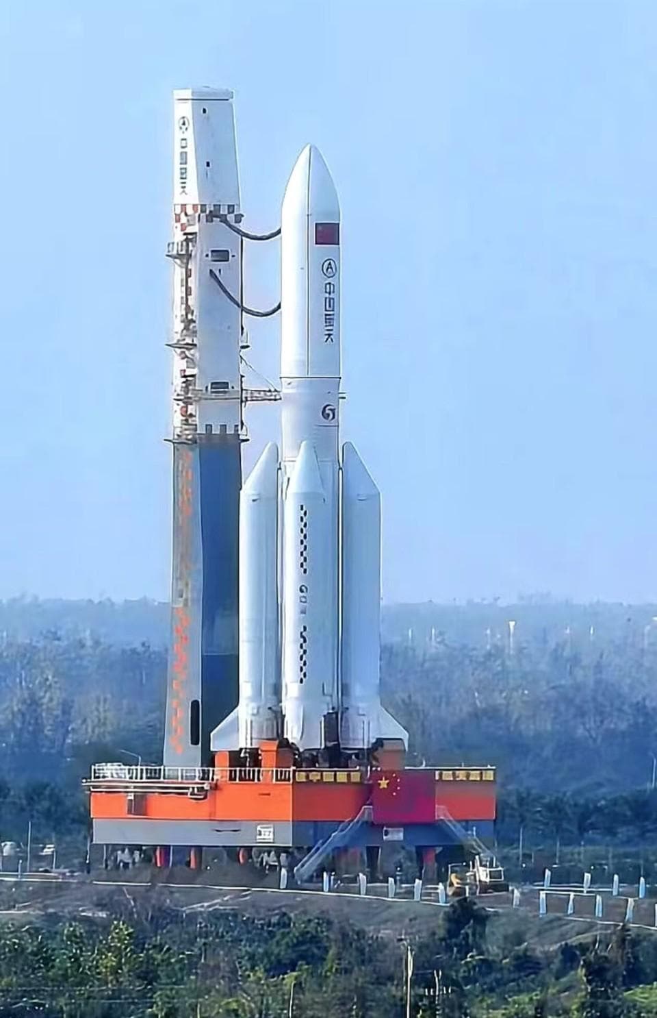 长五B将成为世界投入巨型星座组网的运力最强火箭!