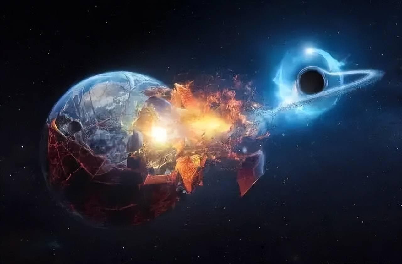 一立方厘米黑洞逼近，地球将面临何种终极命运？