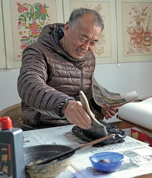 凤翔木版年画国家级代表性传承人邰立平：一生做好一件事