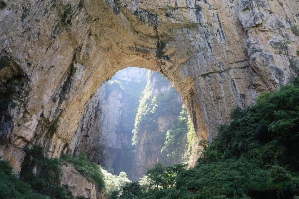 九洞天：一水串九洞 各自有洞天