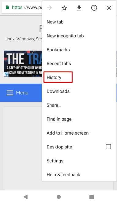 如何查看、删除和清除Google Chrome浏览器历史记录？