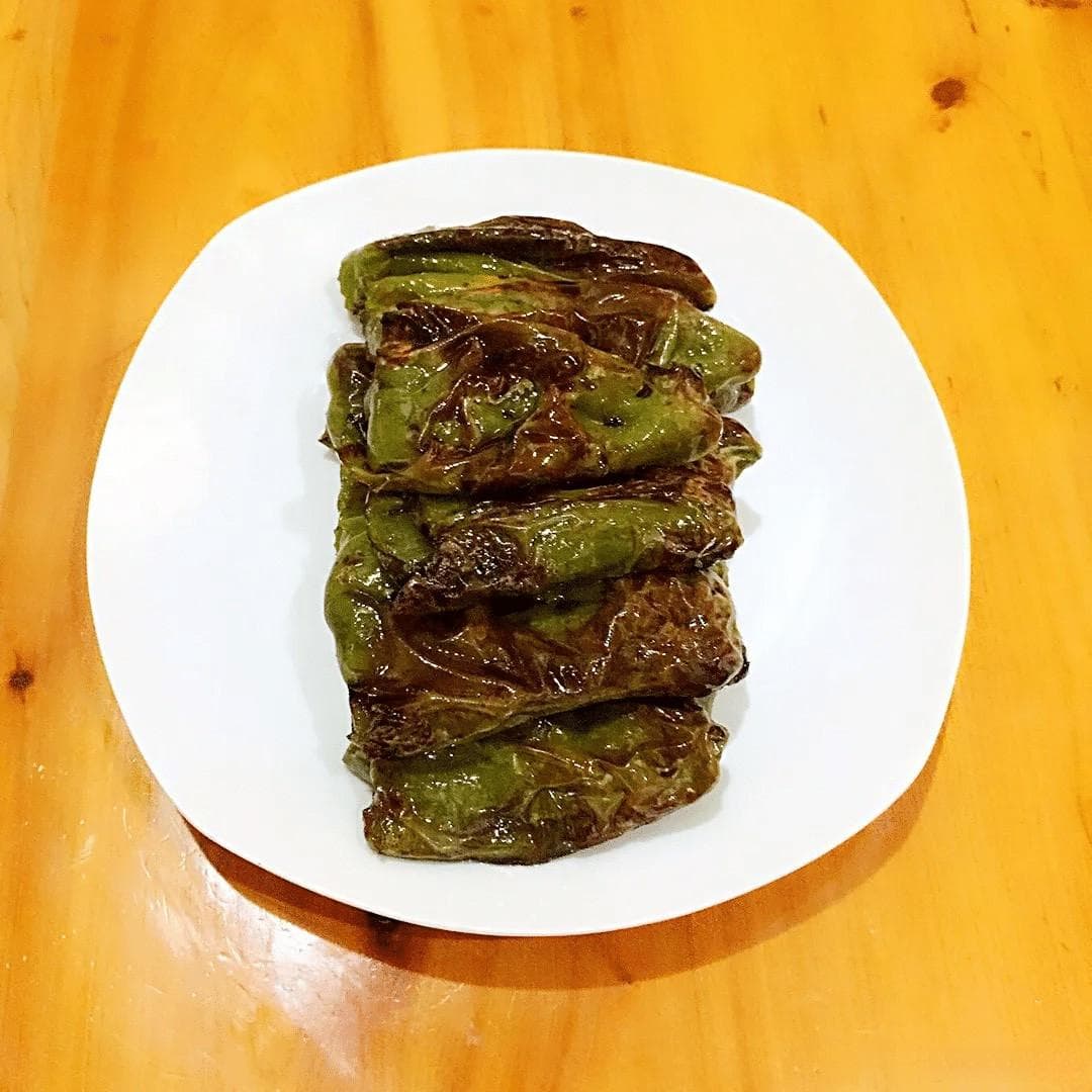 家常菜虎皮青椒的做法