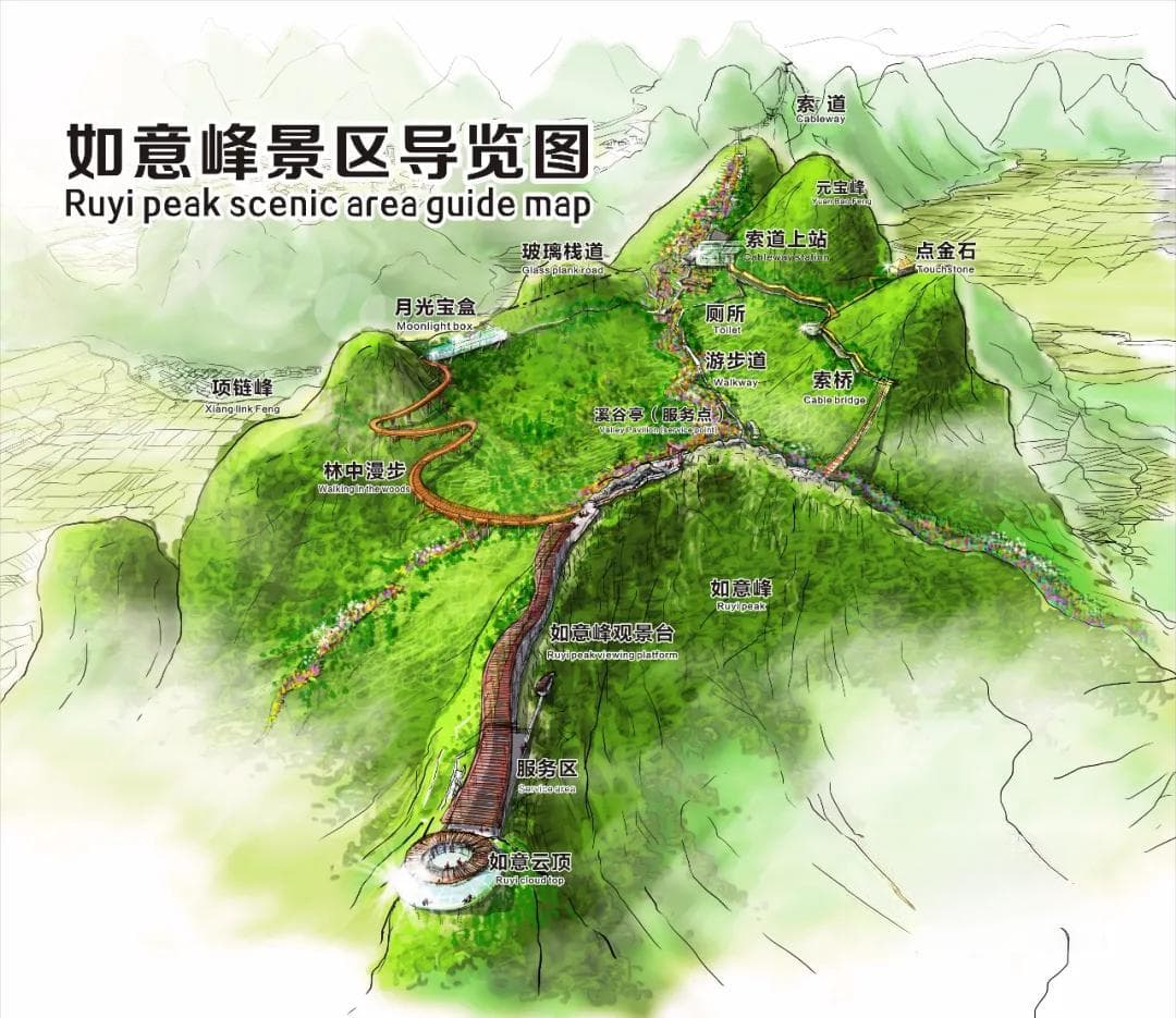 阳朔如意峰、桂海晴岚、会仙玻璃田：桂林新晋网红打卡地