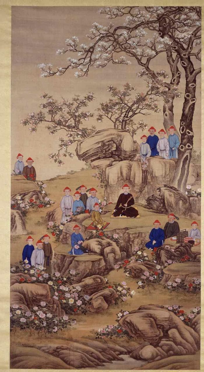 以圆明园牡丹布局一张图揭雍正如何利用乾隆夺下皇位！