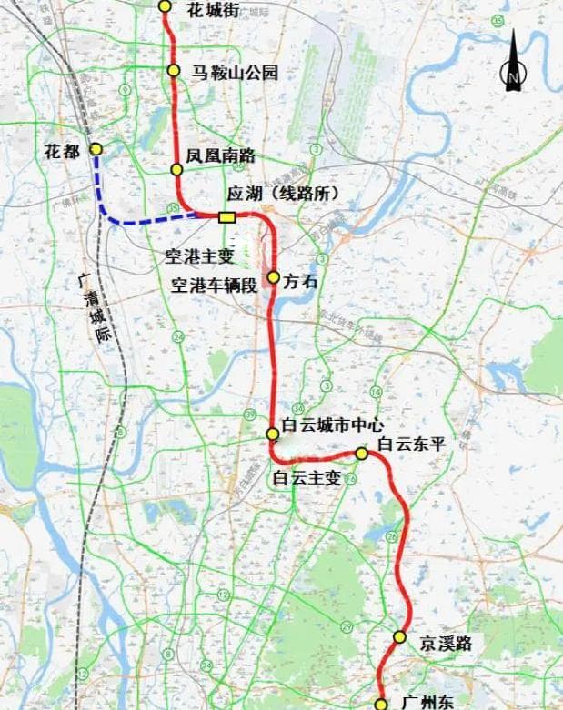 直通广州东站！这条城际迎新进展