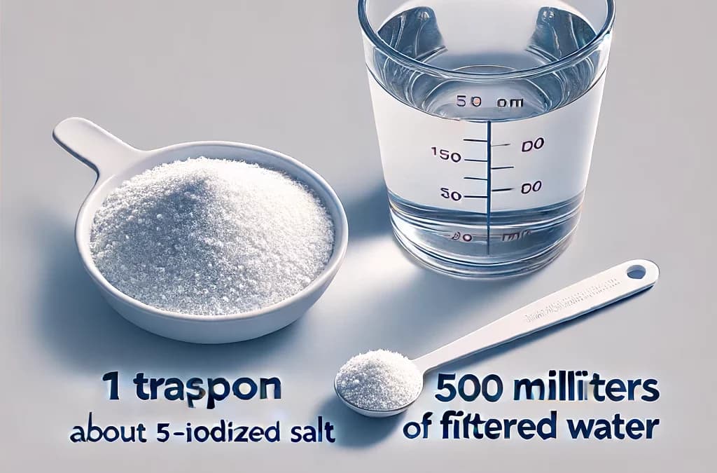 如何自製洗鼻鹽水 ? 洗鼻鹽水的比例秒懂