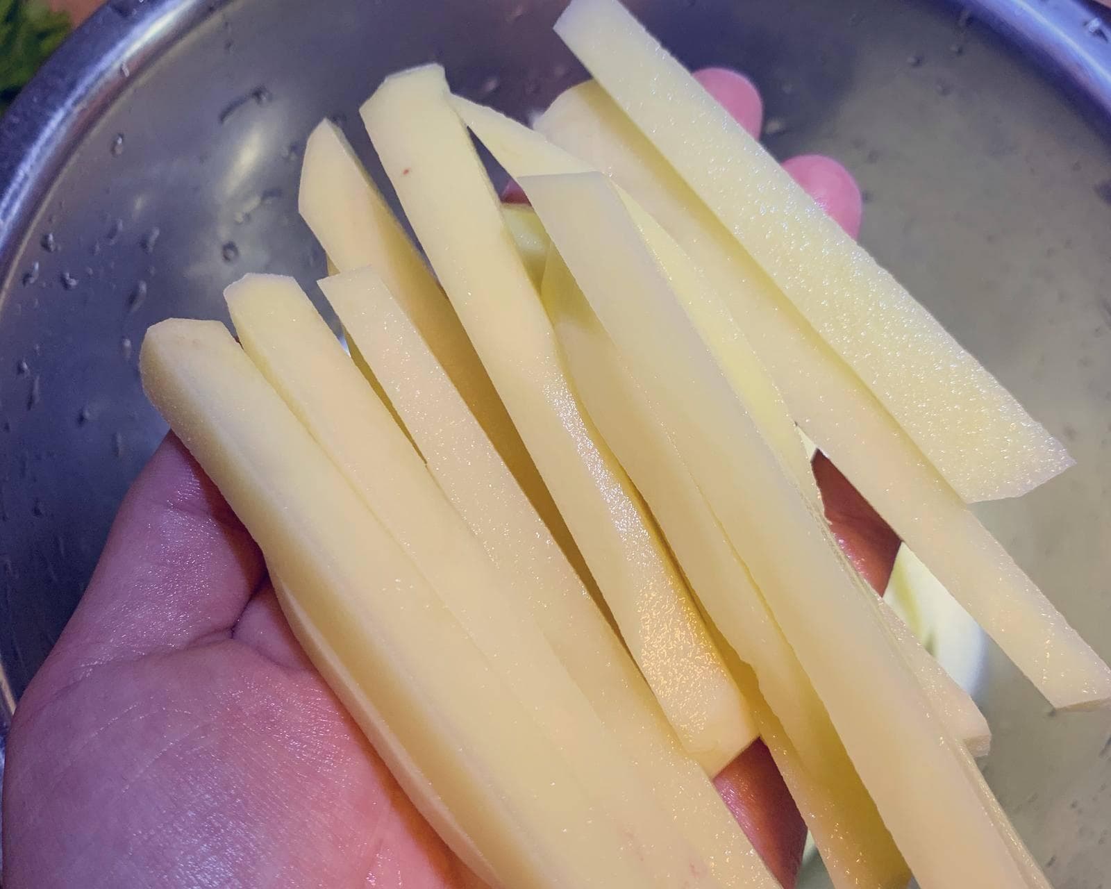 美食三步法之早餐篇——炸薯条