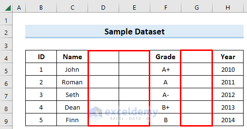 如何删除 Excel 中的空白列（4 种快速方法）