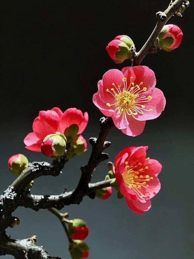 拍多枝梅花必知！背景➕光线➕构图全是“神器”