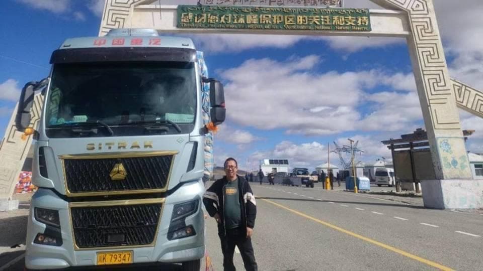 川藏公路上的货车司机：“318路况越来越好了”