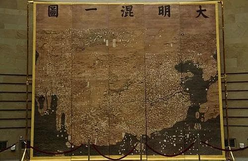 《大明混一图》：令人叹为观止的古代世界地图