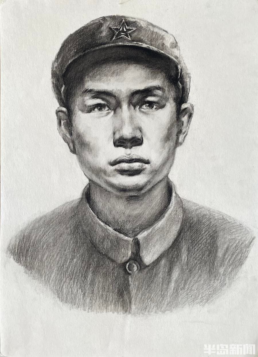 不仅力求原貌，还要诠释精神！美院教师用画像为烈属寄托无尽思念