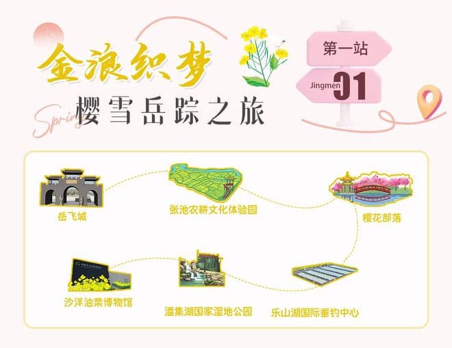 千万别错过！荆门八条“精品赏花线路”来啦！