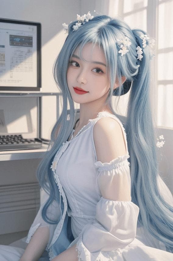 如果二次元里面的美女变成真人会怎么样？AI动漫转真人终极指南！