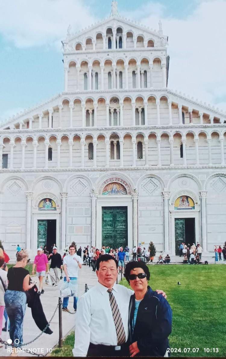 兴观意大利比萨斜塔