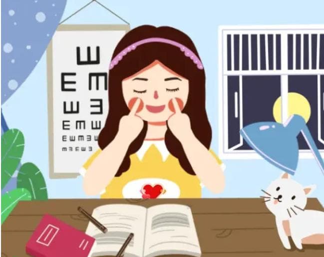第六套中小学生眼保健操图解