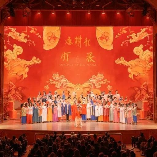 2025年央视春晚：如意舞台与巳升升吉祥物首度亮相，传统与创新交融