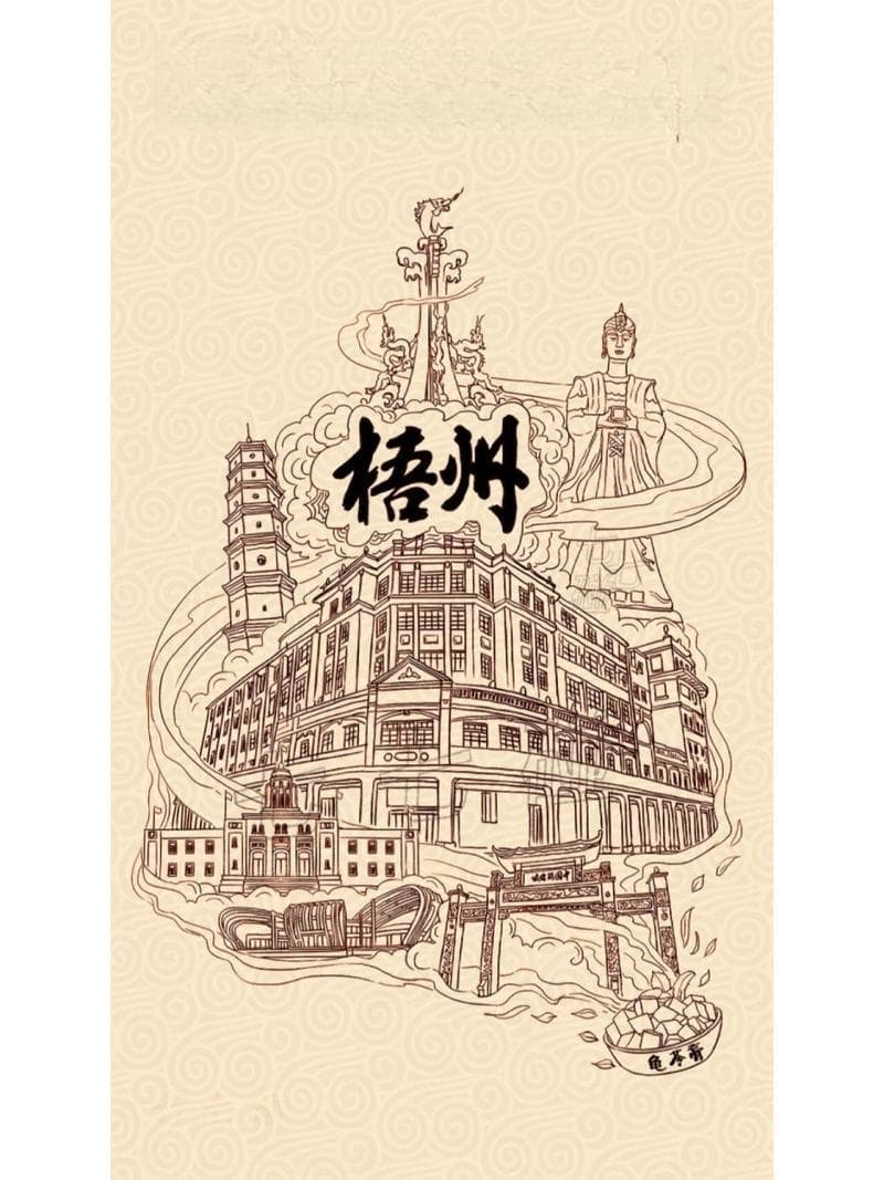 梧州风情画卷,探寻广西历史文化名城之美